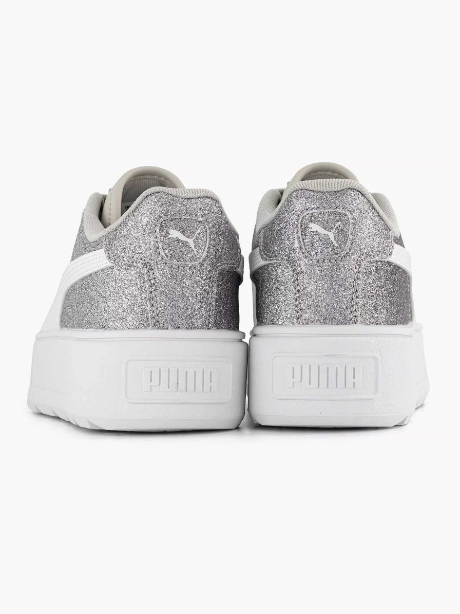 Puma Silber Karmen Glitz Jr