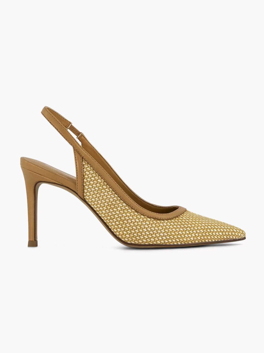 Graceland Kamelfarbener Slingback