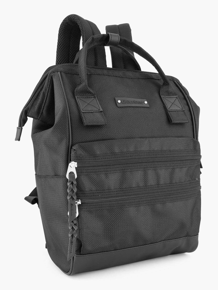 Graceland Schwarzer Rucksack