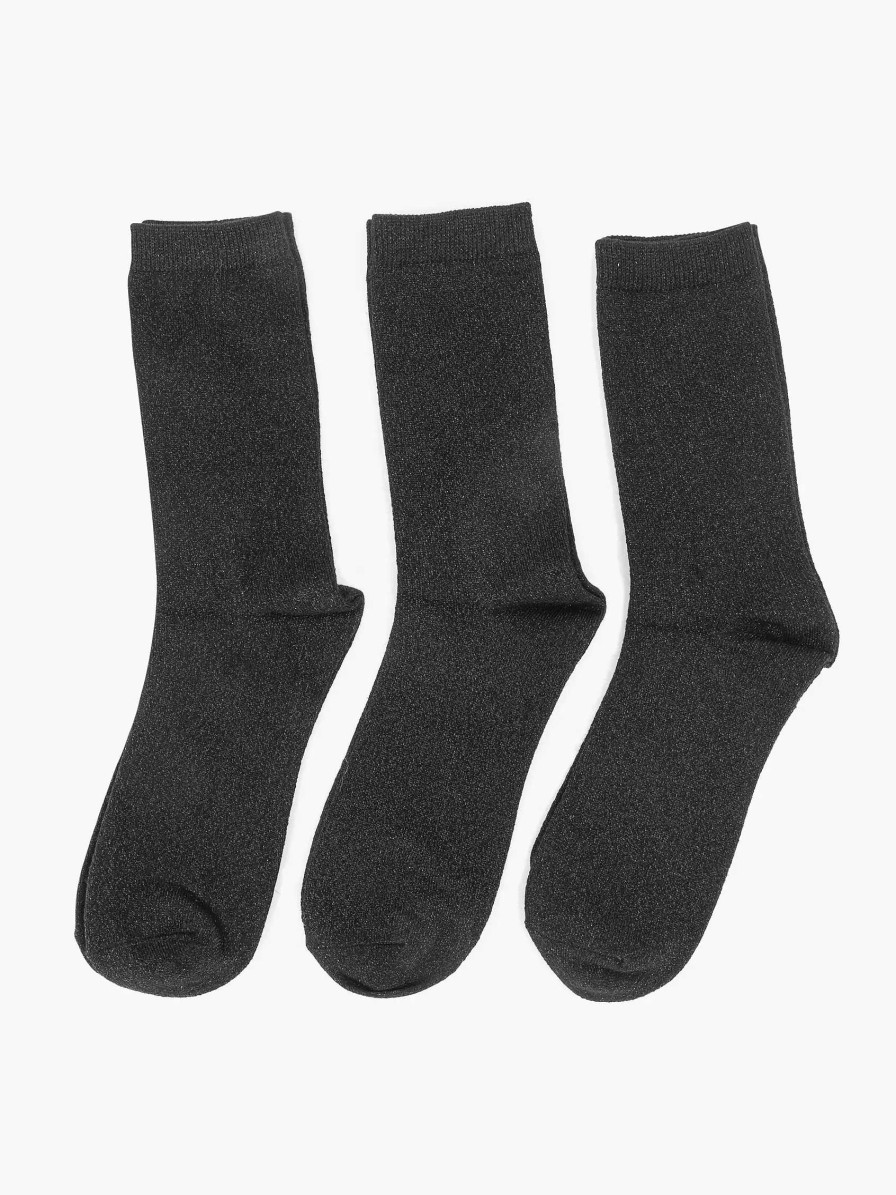 vanHaren Schwarze Socken 35 42, 3Er-Pack