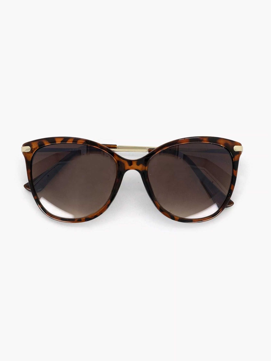 Graceland Braune Sonnenbrille Mit Leopardenmuster