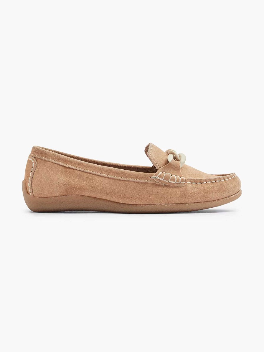 5th Avenue Beigefarbene, Dekorative Slip-On-Halskette Aus Wildleder