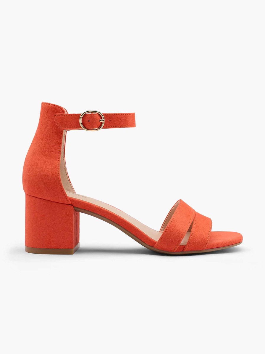 Graceland Orange Sandalette