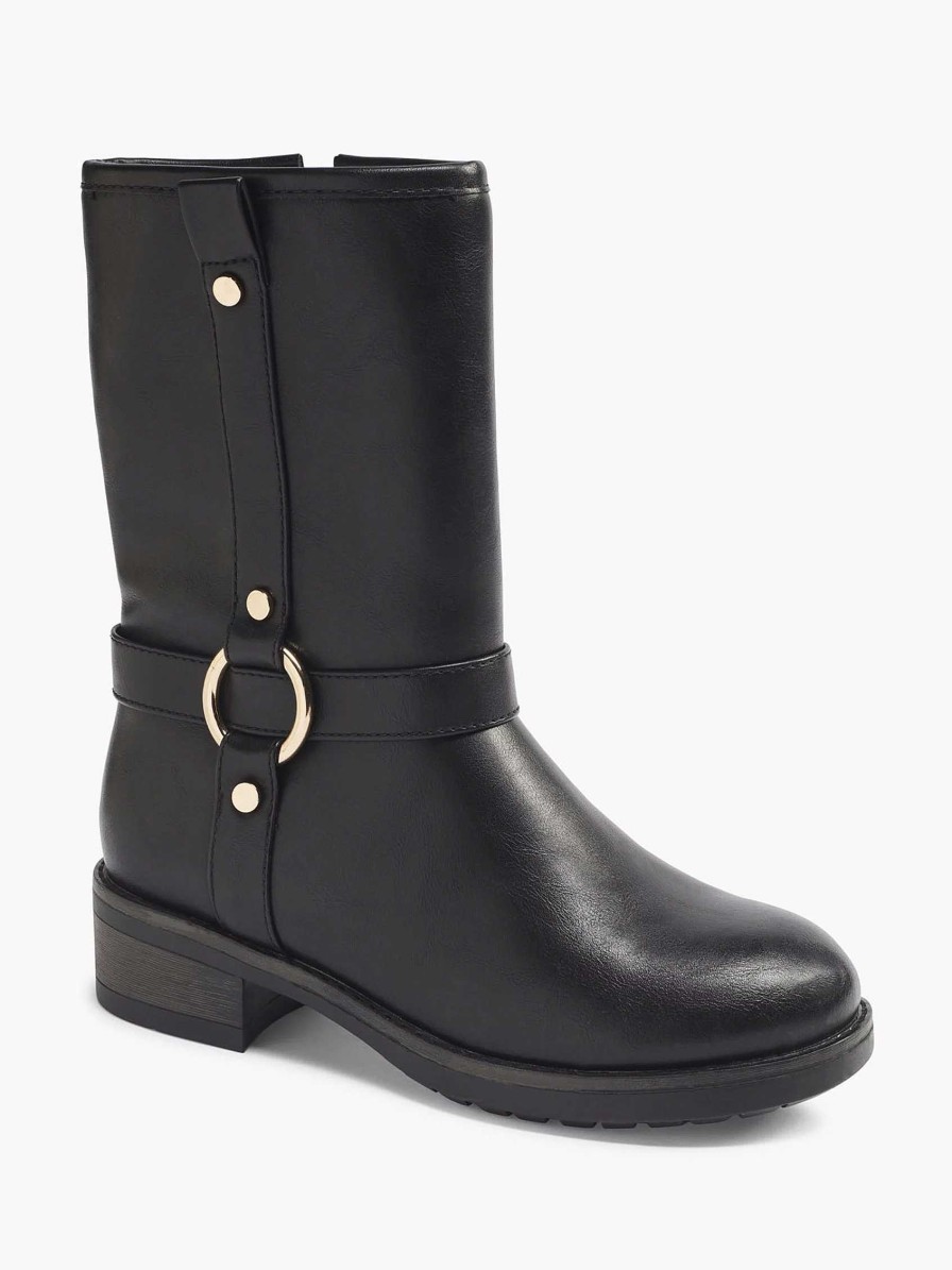 Graceland Schwarze Stiefeletten