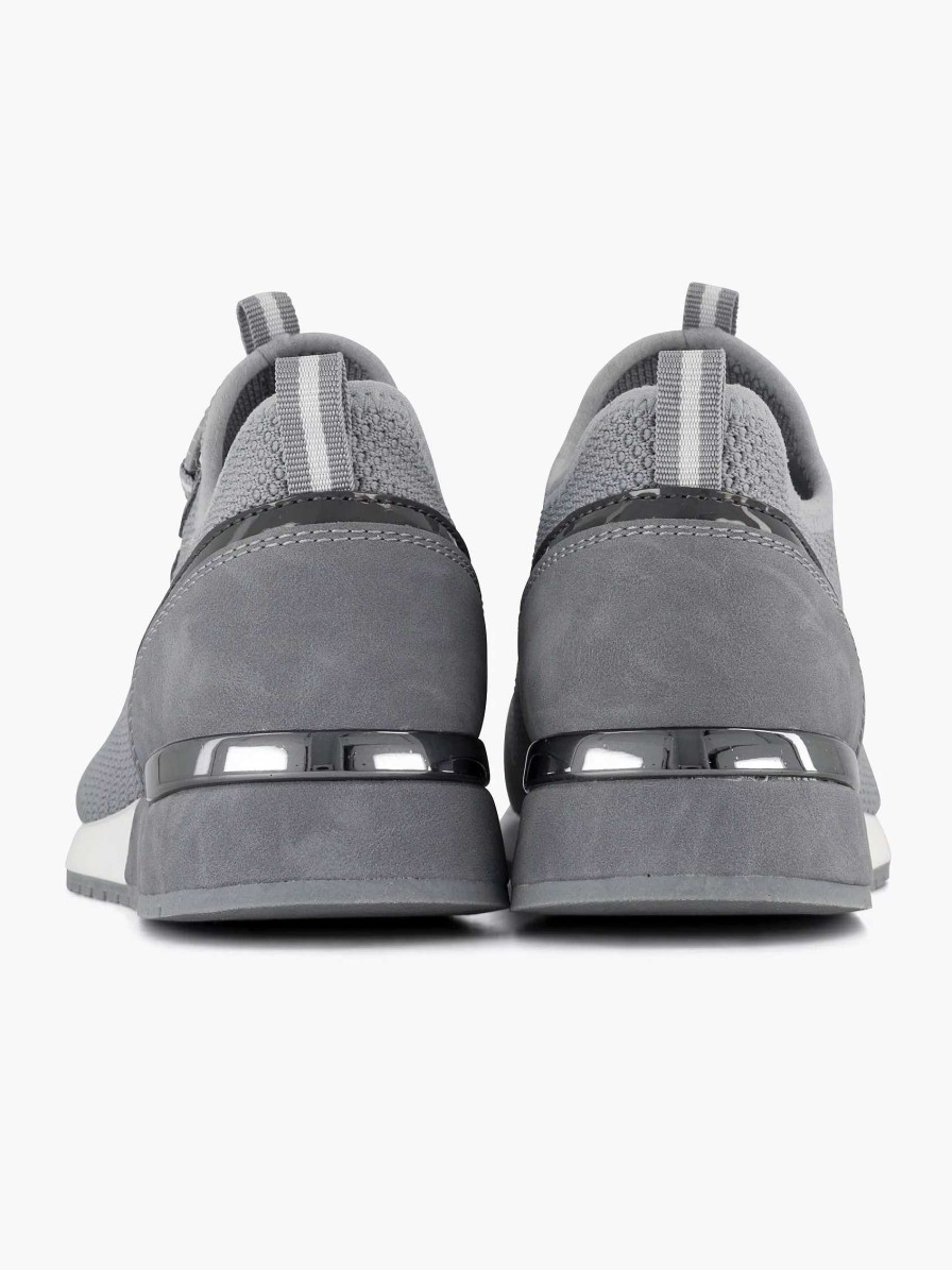 Graceland Grauer Slip-On-Sneaker