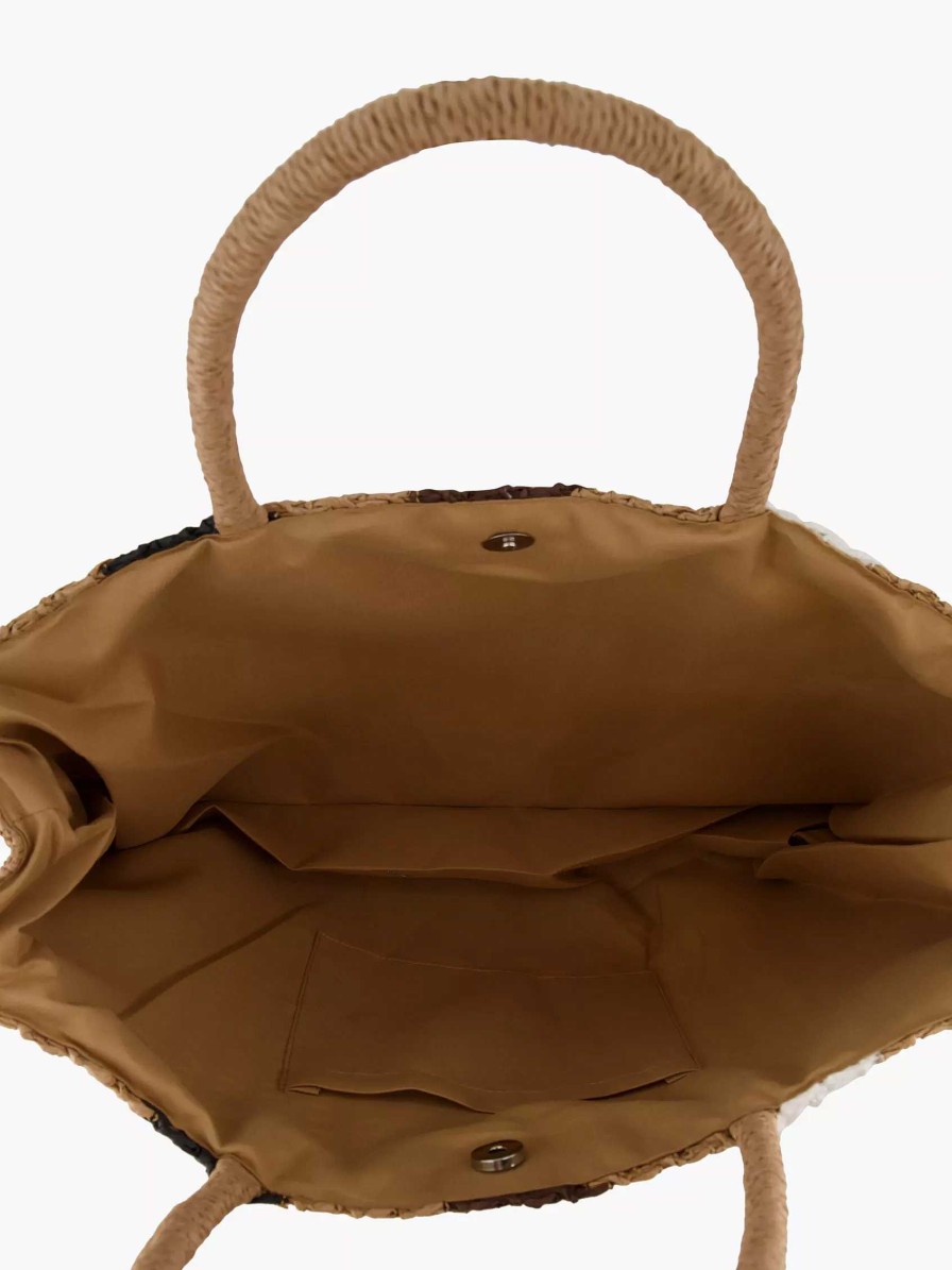 Graceland Braune Strandtasche