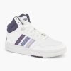 adidas White Hoops 3.0 Mid