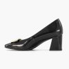 Graceland Schwarze Lackpumps-Zierschnalle