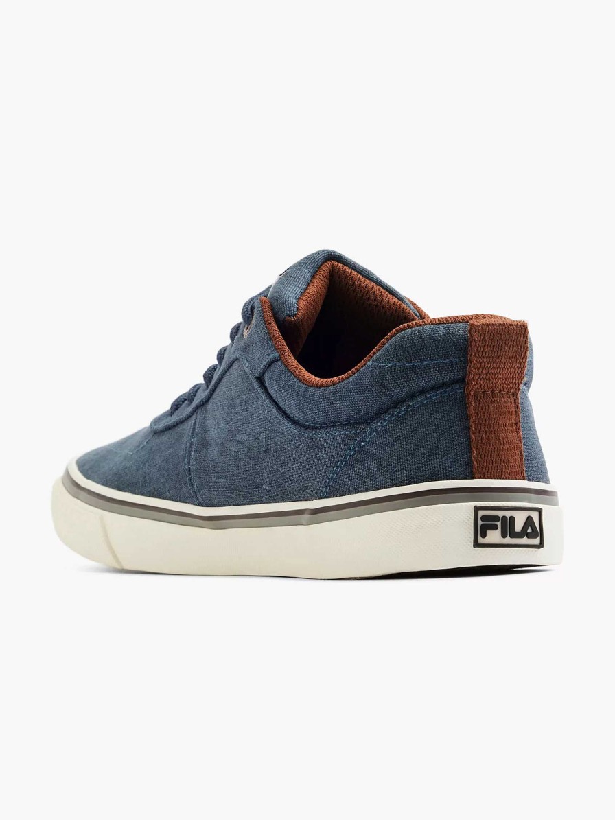 FILA Blauer Canvas-Sneaker