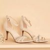 Graceland Beige Sandalette-Steine