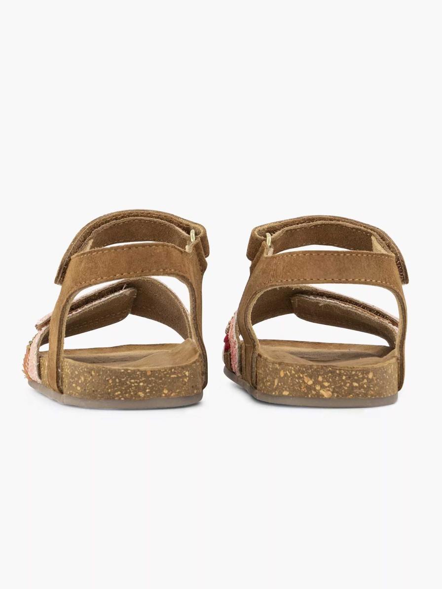 Limelight girl Braune Leder-Sandalen