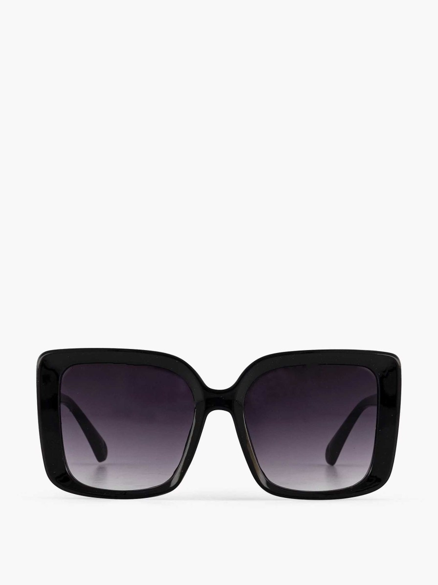 Graceland Schwarze Cat-Eye-Sonnenbrille