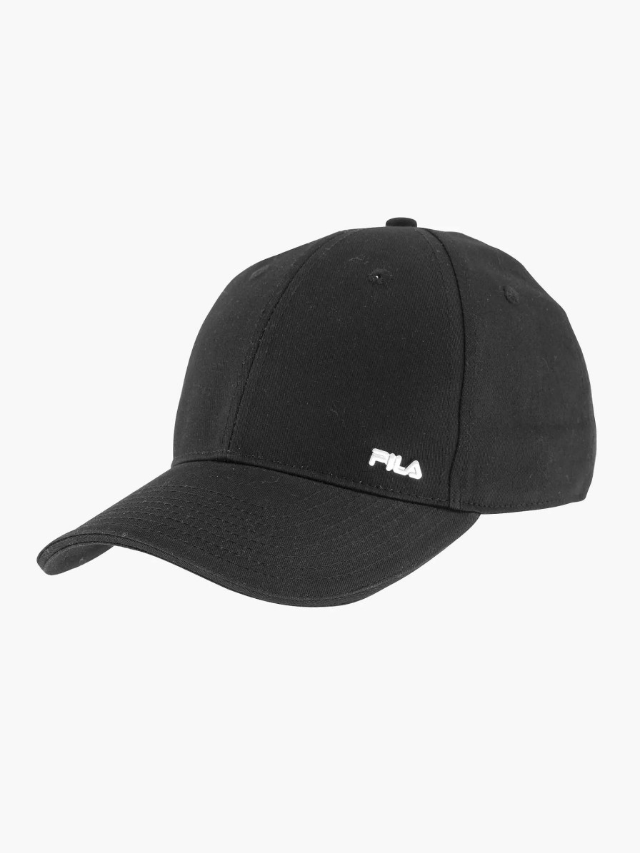 FILA Schwarze Fila Metall-Charm-Kappe