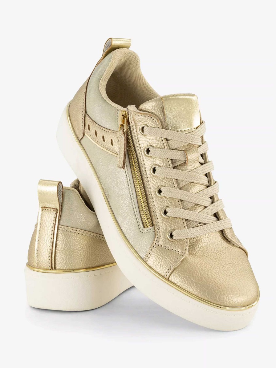 Graceland Goldener Sneaker