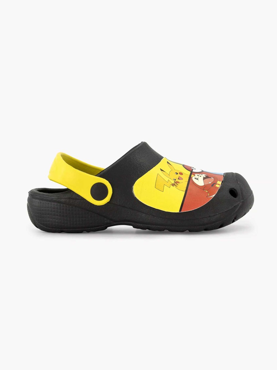 Pokémon Schwarzer Clog