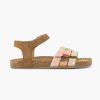 Limelight girl Braune Leder-Sandalen