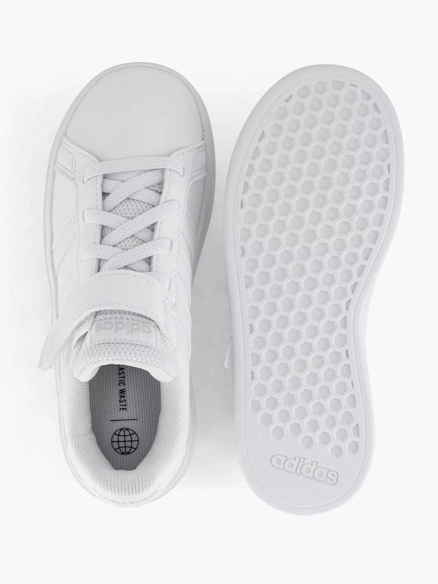 adidas Witte Grand Court 2.0 El K