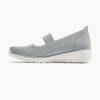 Easy Street Grauer Slip-On-Keilabsatz