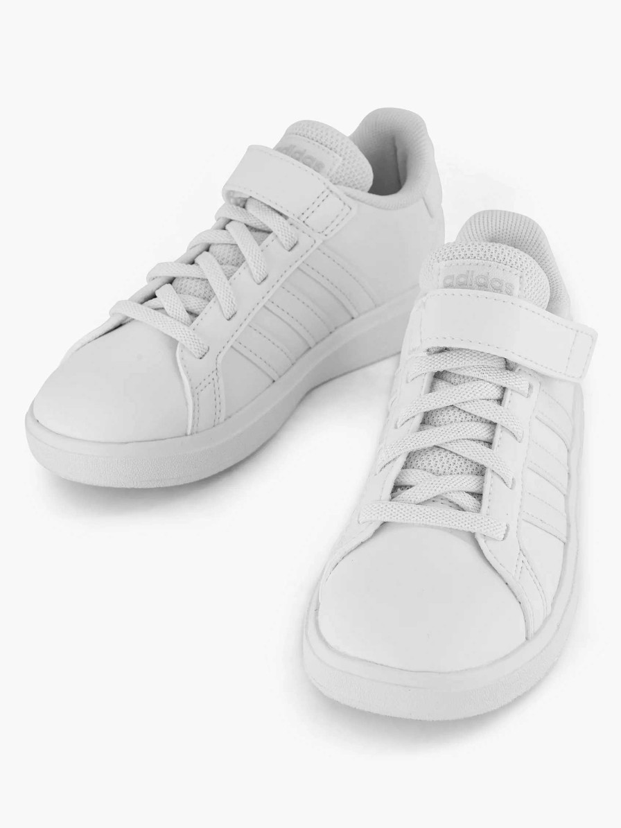 adidas Witte Grand Court 2.0 El K