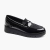 Graceland Schwarzer Slip-On-Lack