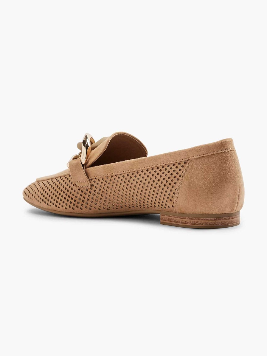 Graceland Beigefarbene Loafer-Deko-Halskette