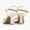 Graceland Beige Sandalette Gekampft