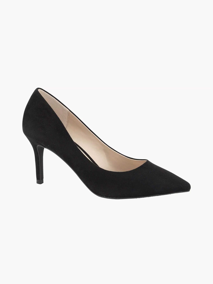 Graceland Schwarze Pumps Mit Spitzer Zehenpartie