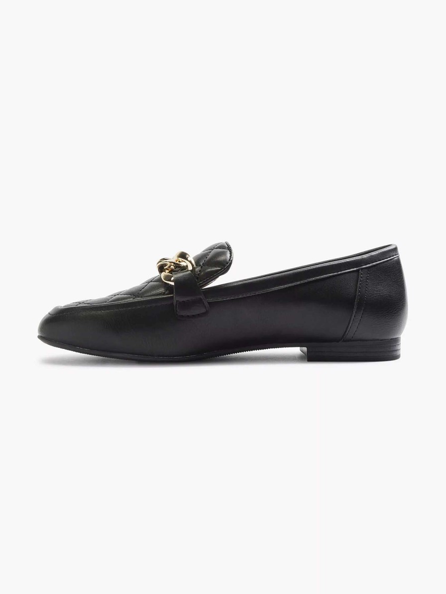 Graceland Schwarze Loafer-Halskette