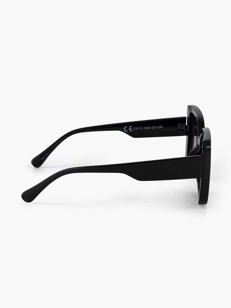 Graceland Schwarze Cat-Eye-Sonnenbrille