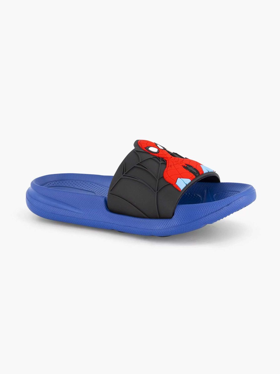 Spiderman Blauer Pantoffel Spiderman