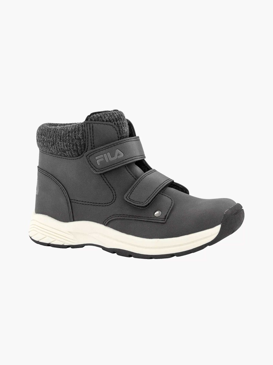 FILA Dunkelgrauer Stiefel Mit Klettverschluss