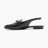 Graceland Schwarze Flache Slingback-Dekorationskette