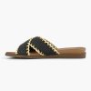 Graceland Schwarzer Slipper