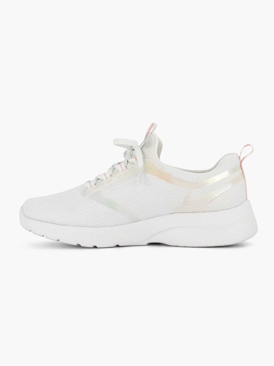 Skechers White Dynamight 2.0 Leuchten Sie Weiter