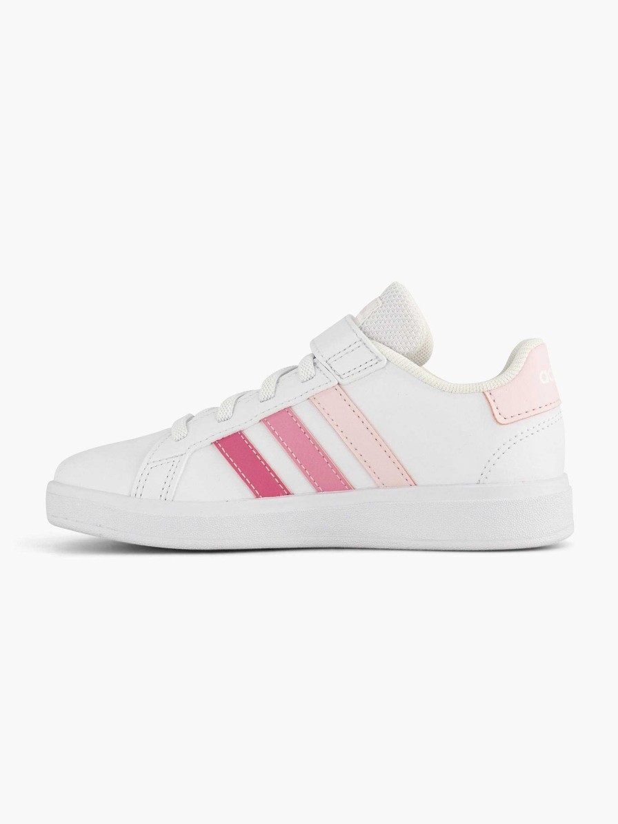 adidas Witte Grand Court 2.0 El K