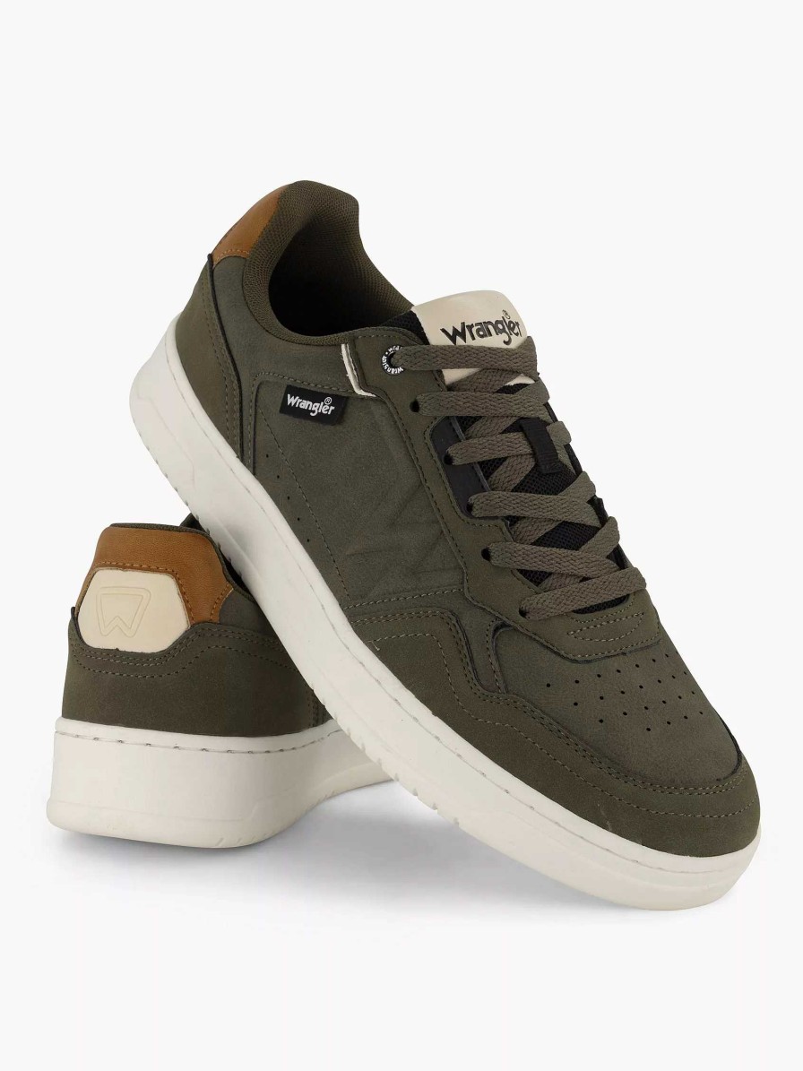 Wrangler Olivgruner Sneaker