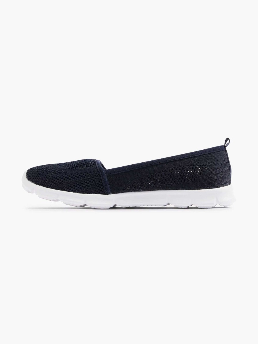 Graceland Marineblauer Slip-On Aus Memory-Schaum