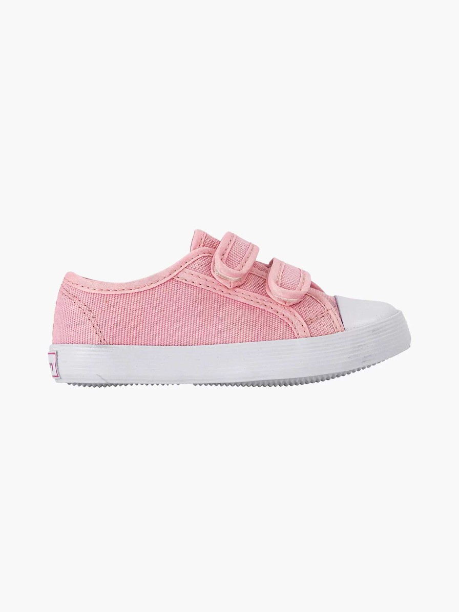 Vty Pinker Turnschuh Mit Klettverschluss