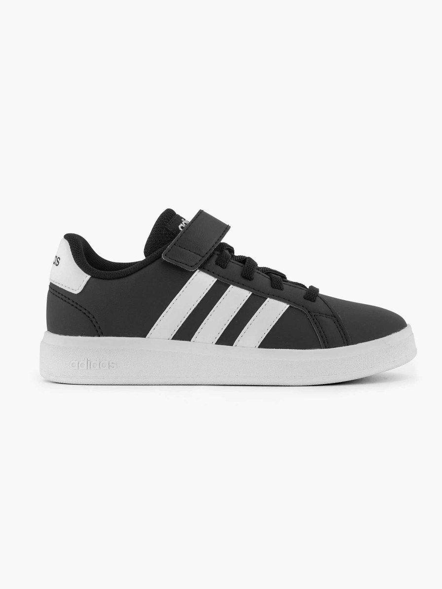 adidas Schwarzer Grand Court El C