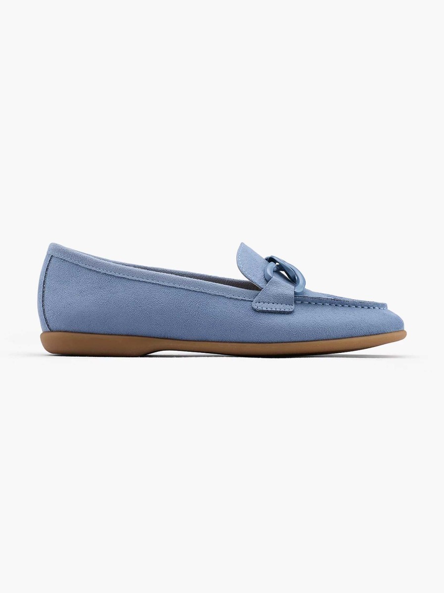 Graceland Blauer Slipper