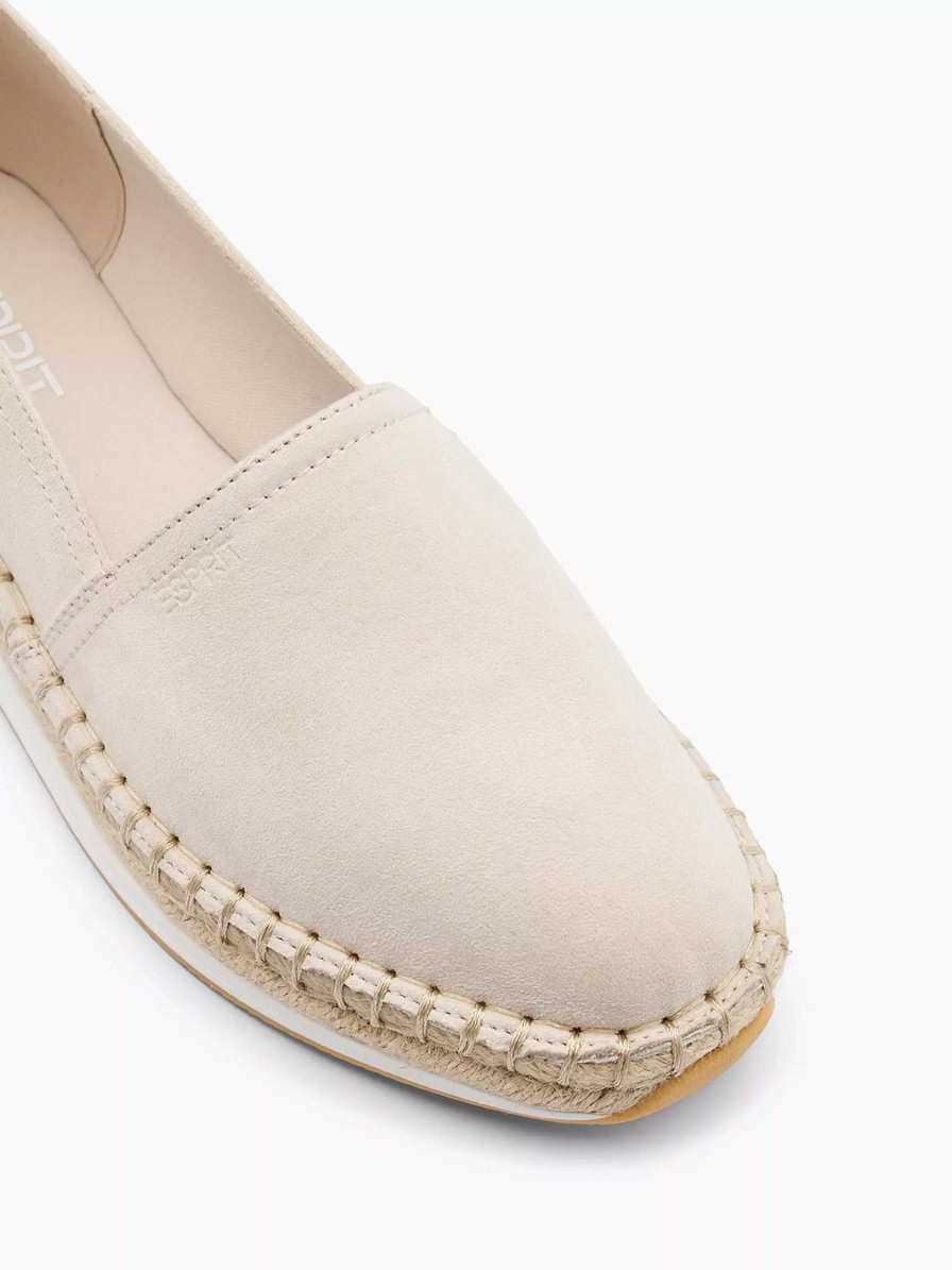 Esprit Beige Plateau-Espadrille