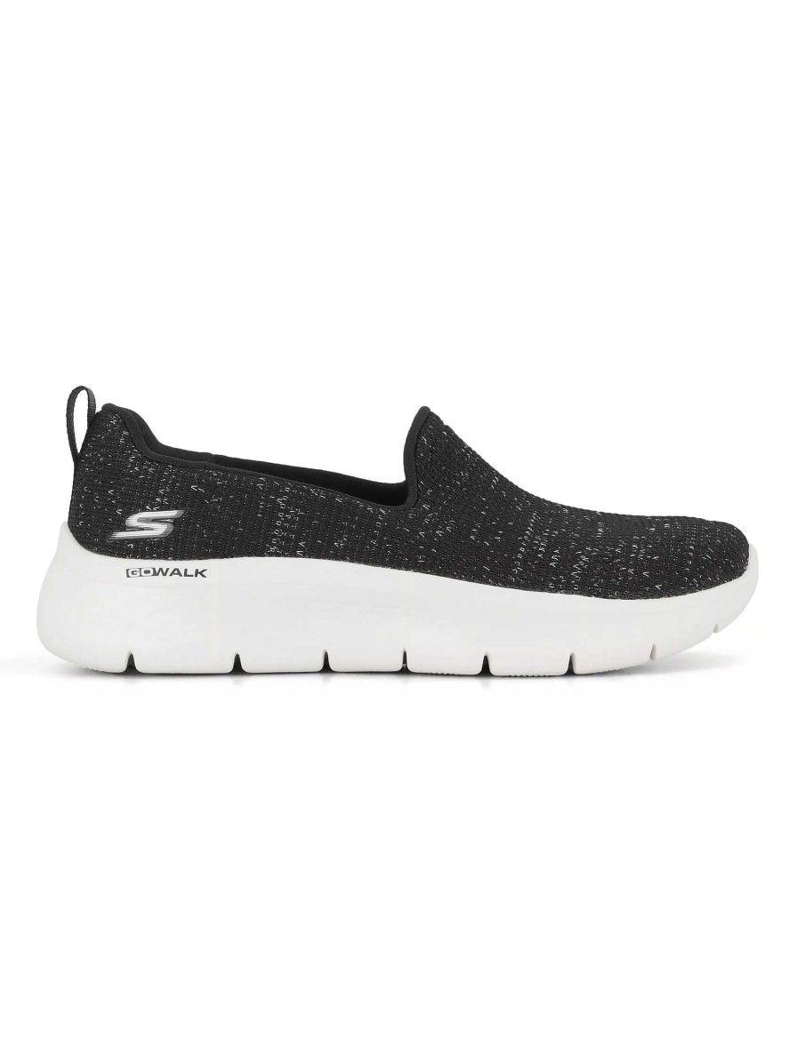 Skechers Schwarzer Go Walk Flex Blinkende Sterne