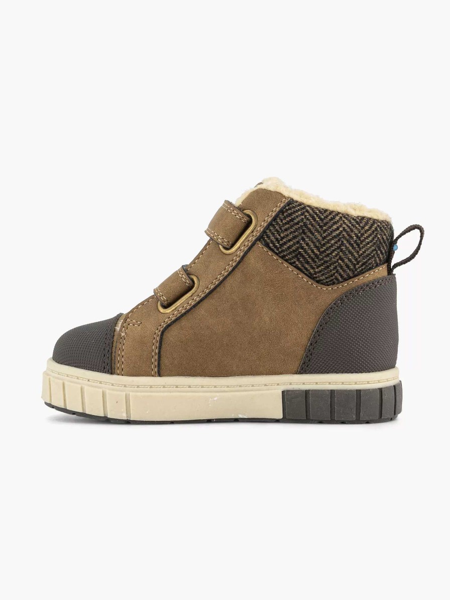 Vty Brauner Hoher Sneaker