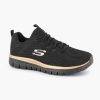 Skechers Black Graceful Vernetzen Sie Sich