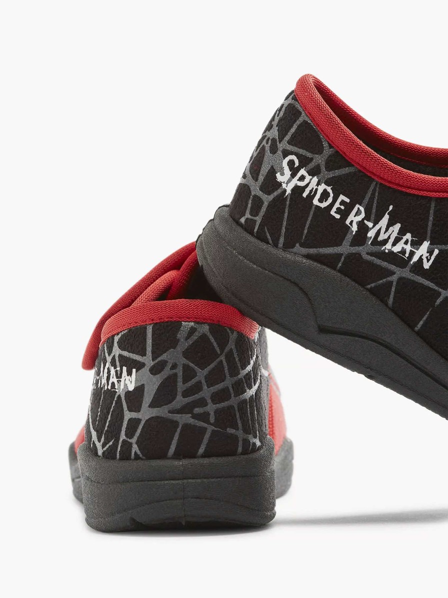 Spiderman Schwarzer Pantoffel Spiderman