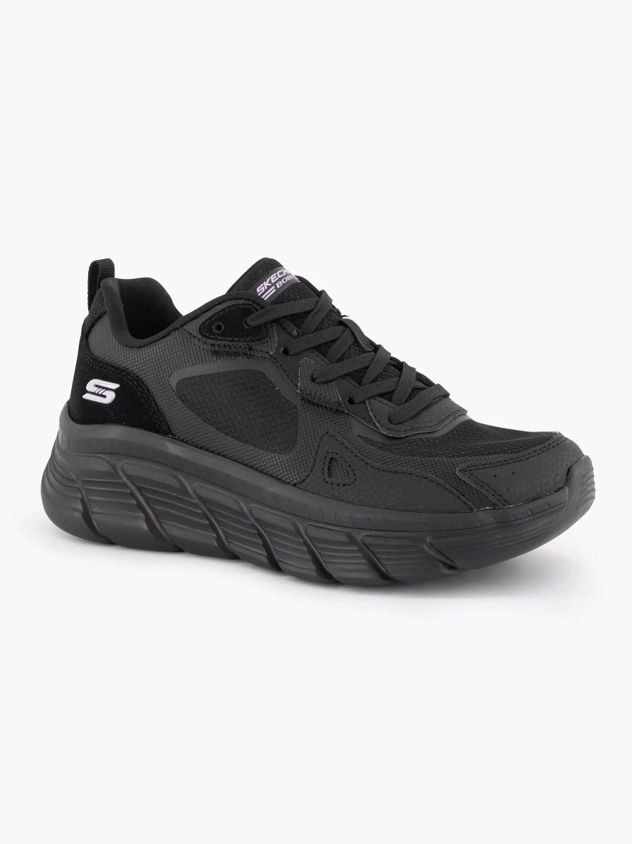 Skechers Black Bobs B Flex Hi Forces Within