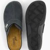 Casa mia Dunkelblauer Slipper