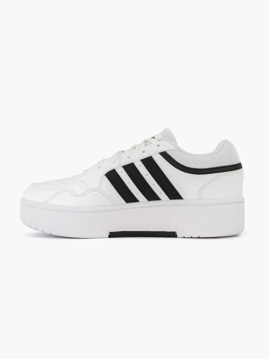 adidas Witte Hoops 3.0 Bold W