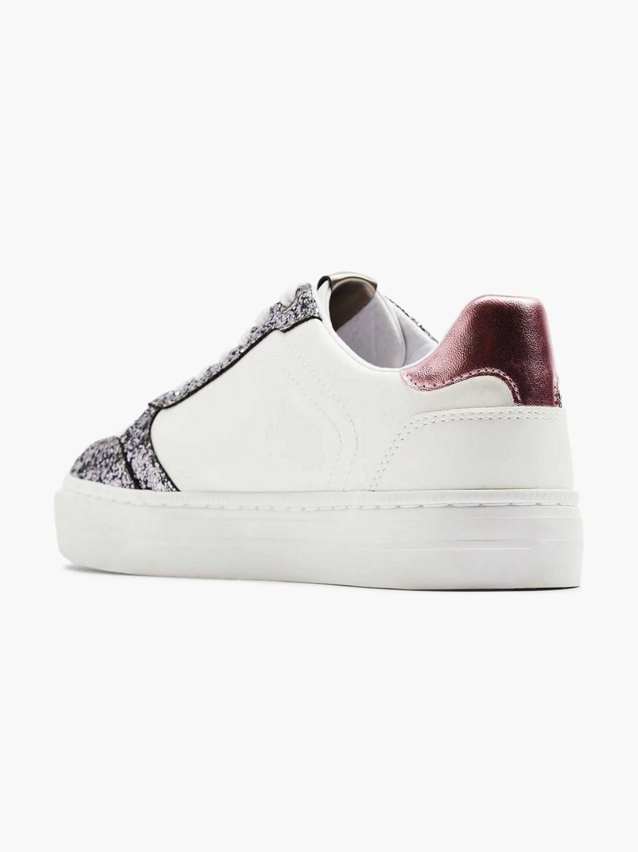 Graceland Weiser Sneaker-Glitzer