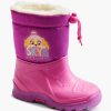 PAW Patrol Pinker, Mit Paw Patrol Gefutterter Regenstiefel